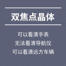 雙焦點晶體